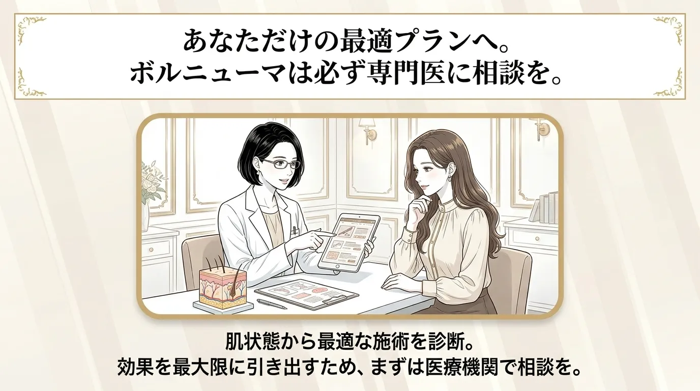 ボルニューマは必ず医療機関に相談すべき