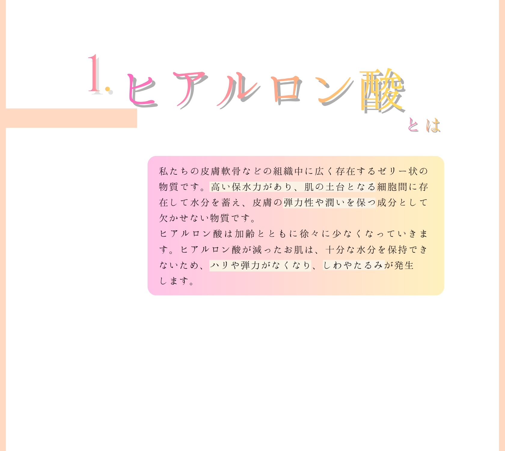 ヒアルロン酸とは