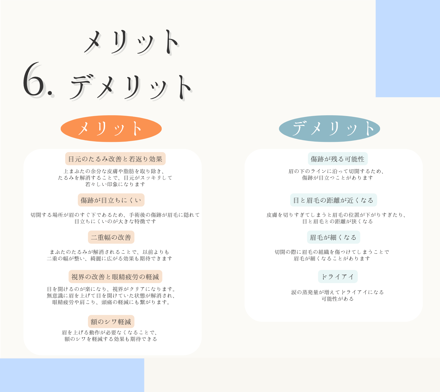 メリット・デメリット